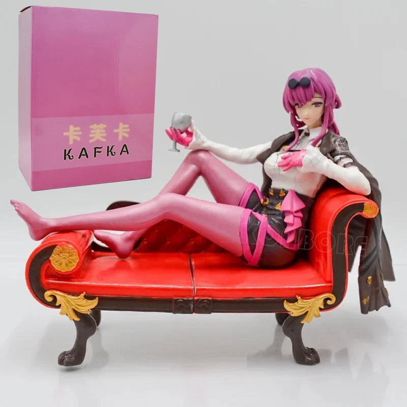 27cm Honkai Star Rail Firefly Anime Girl Figure Jingliu & Baiheng Action Figure Kafka/Acheron/Huang Quan Figurine Model Doll Toy
