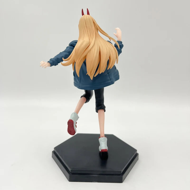 20cm Chainsaw Man Anime Figure Power Action Figure Collectible Model Doll Ornaments Toys Birthday Gifts