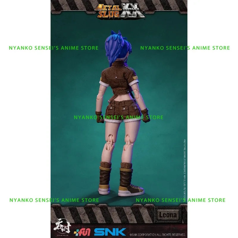 In Stock Tunshi Studio Leona Heidern The King of Fighters TS-012 Metal Slug Fabric Outfit Action Figure Anime Model Trendy Toys