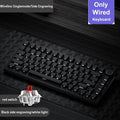 Ajazz AK820/AK820Pro mechanische Gaming-Tastatur Bluetooth 5.1/kabellos/kabelgebunden C benutzerdefinierte Tastatur mit wärmeaustauschversiegelter Taste