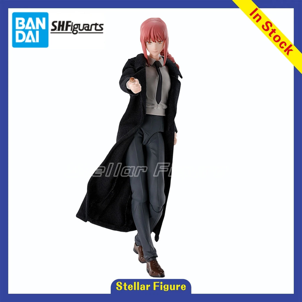 【SF】In Stock BANDAI SPIRITS S.H.Figuarts CHAINSAW MAN MAKIMA Figures Anime Model Collection