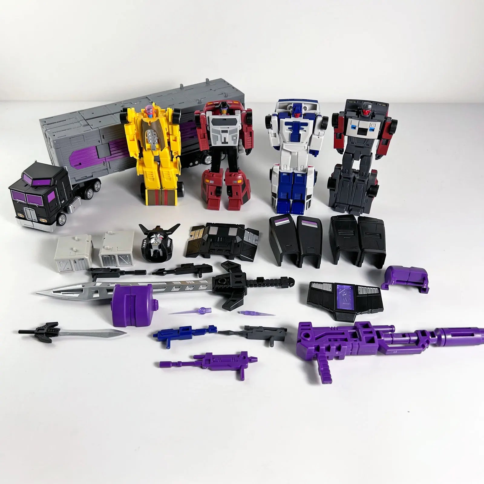 Transformation 5IN1 MHZ MH-MINI-07 Mini07 Mini-07 TOYS TIGERWING Motormaster Menasor Breakdown Wildrider Action Figure