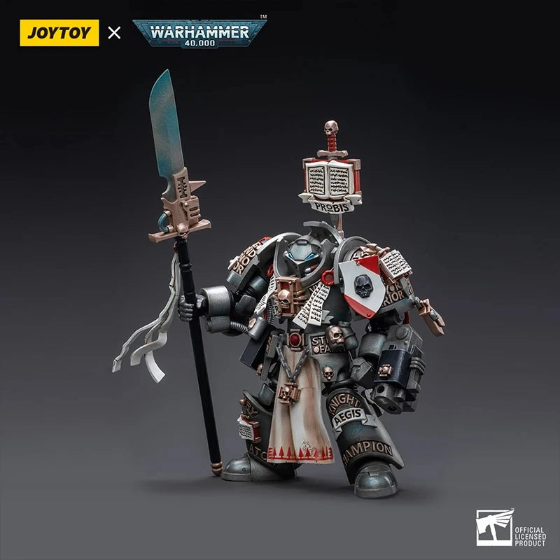 [In-Stock] Joytoy 1/18 Warhammer 40K Grey Knightsbrotherhood Terminator Squad Action Figure Free Shipping Model Anime Collect