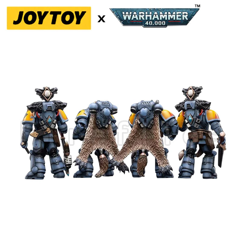 1/18 JOYTOY Action Figure 40K The Horus Heresy Space Wolves Figures And Mechas Logan Ghostwolf Anime Model Toy