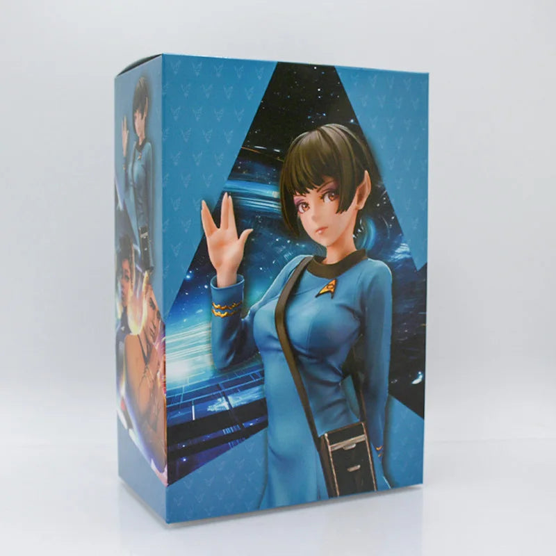 20cm Star Trek Bishoujo Vulcan Science Officer Anime Figure Command/Operation Officer Action Figure Collectible Model Doll Toys