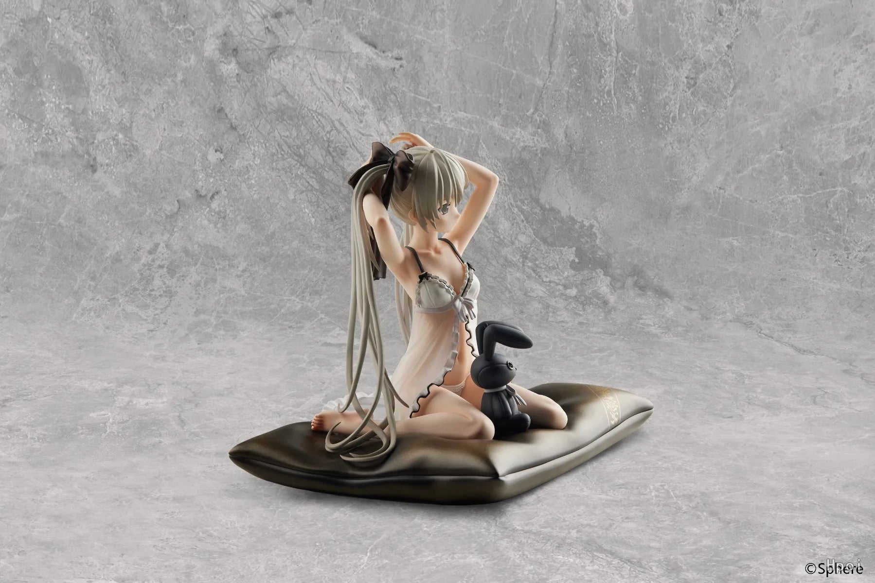 Anime Yosuga no Sora Kasugano Sora FigureSitting Status Pajamas Dress Up Model Toys Doll Aciton Figure PVC Desktop Ornament Gift