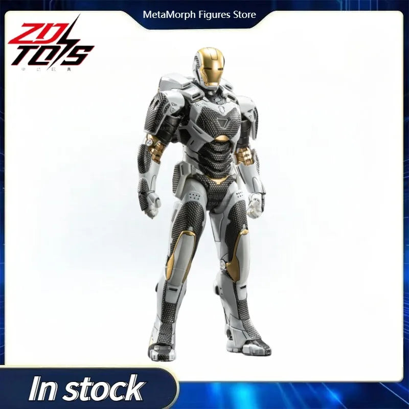 Original ZD TOYS MARVEL Iron Man Iron Man MK39 No lights Anime Figure Toys Model Ornaments