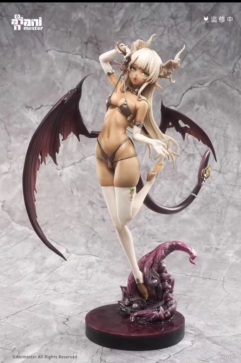 In Stock Original Genuine Animester MoeMoeKo Action Figure Little Devil Succubus Anime Figure Beauty Collection Toy Model Doll