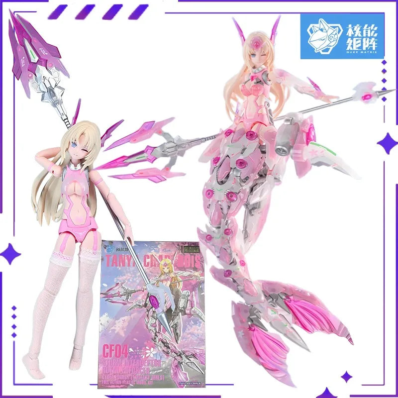 NUKE MATRIX Original Abyss Singer - Falling Cherry Blossoms Limited Edition Assembled Mobile Mother Model Toy Gift in Stock