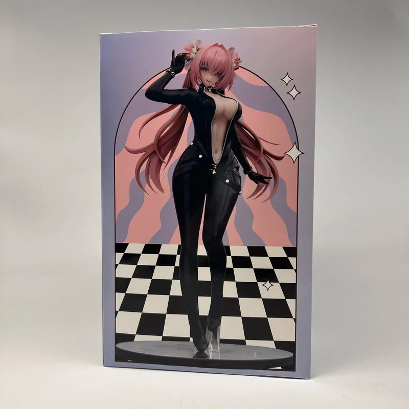 YunYiYun Original Miss Riko Tight Agent Suit 1/6 Scale Anime Character PVC Collectible Figure Model Gift for Fans