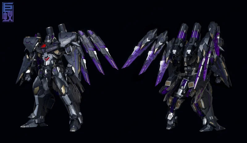 Giant Ant Models Transformation Megatron Iron Machine IDW Assembly Model Kit Action Figure With Light Skeleton ABS Toy