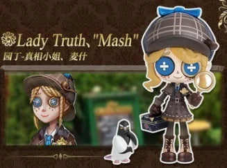 Kawaii Figure Game Identity 5 White Noir Seer Gardener Mercenary Joseph Naiad Prisoner Prospector Priestess PVC Model Gifts