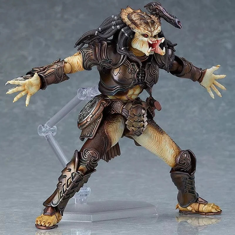 Figma SP-109 16cm Predator 2 Articulated Action Figure Sci-Fi Hunter Character Model Toy With Bio-Mask Ornament Boy Gifts