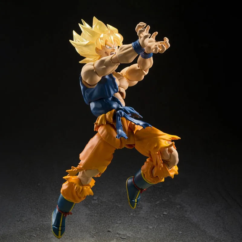 Low price In Stock BANDAI Original Box Figuarts DRAGON BALL SON GOKU EXCLUSLVE EDITION Action Figure Model Toy Gift for Kids