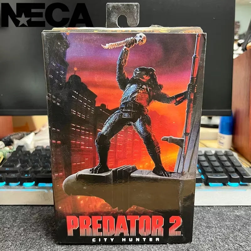 In Stock Genuine Neca Iron Blood Warrior Gold Elder Gold Angel Jungle Hunter P1 Flower Crab Can Be Made Into A Model Toy
