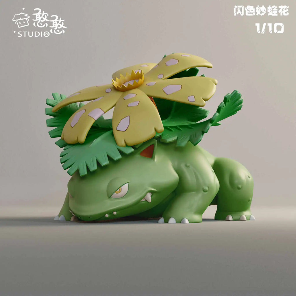 Pokemon Large Size 1/10 GK Venusaur Anime Action Figure Model Toys Gift for Birthday