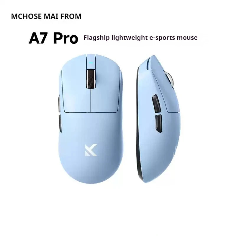 Mchose Ultra A7 Wireless Bluetooth Mouse 3 Mode Esports pro Lightweight Gaming Mouse Paw3395 for Boys Computer Peripherals