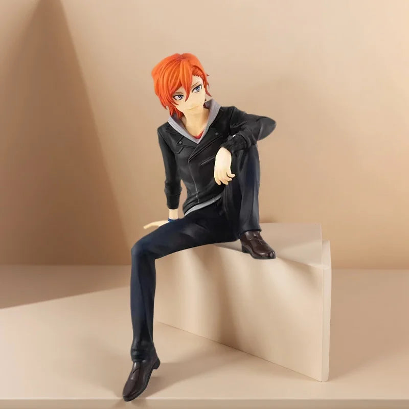 Anime Bungo Stray Dogs Nakahara Chuya Figur Dazai Osamu Actionfiguren Noodles Press Modell PVC Sammlerspielzeug Geburtstagsgeschenke