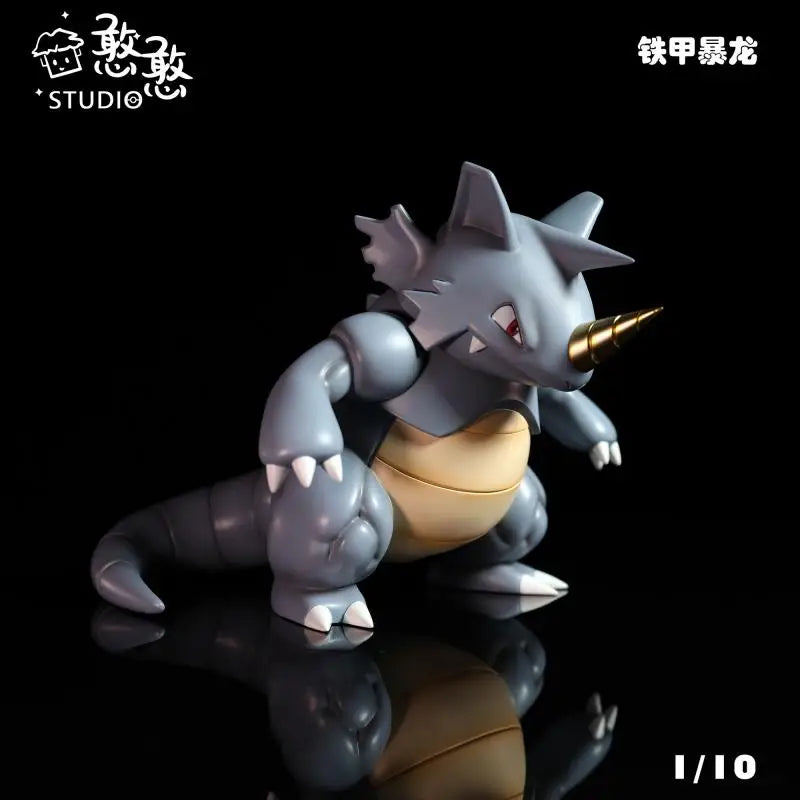 Pokemon Rhydon 1/10 GK 151 large size Anime Action Figure Model Toys Gift for Birthday