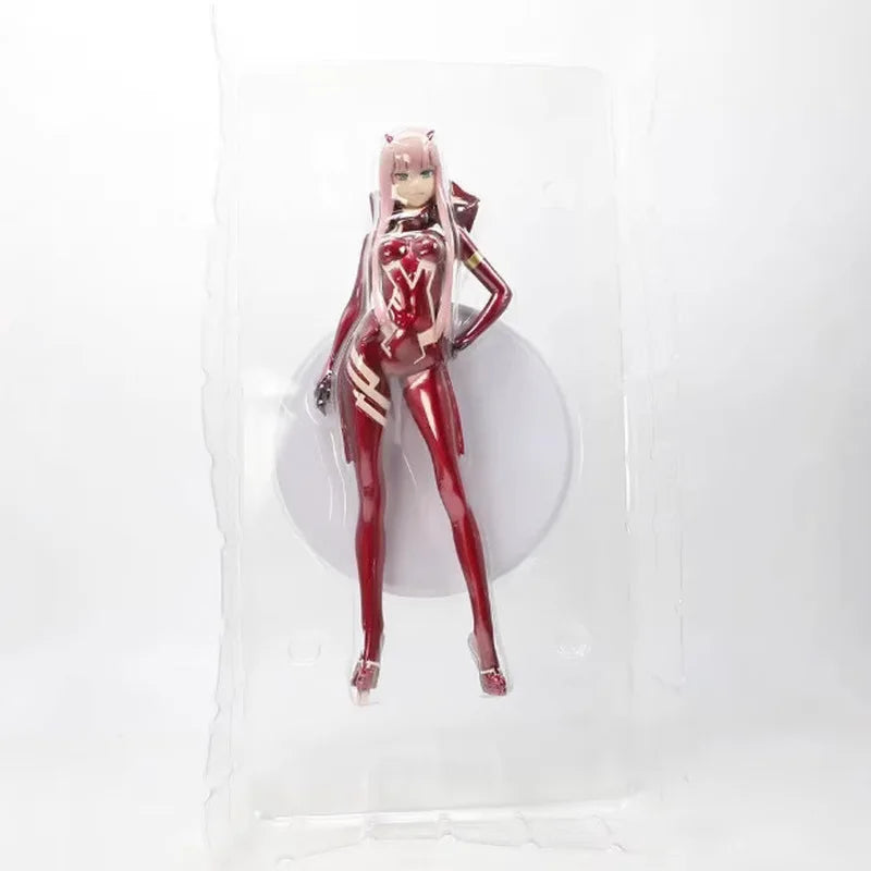 Darling In The Franxx Anime Figure Zero Two 24cm Action Figurine Cartoon Statue Collection Toys Desk Decoration Dolls  Gifts