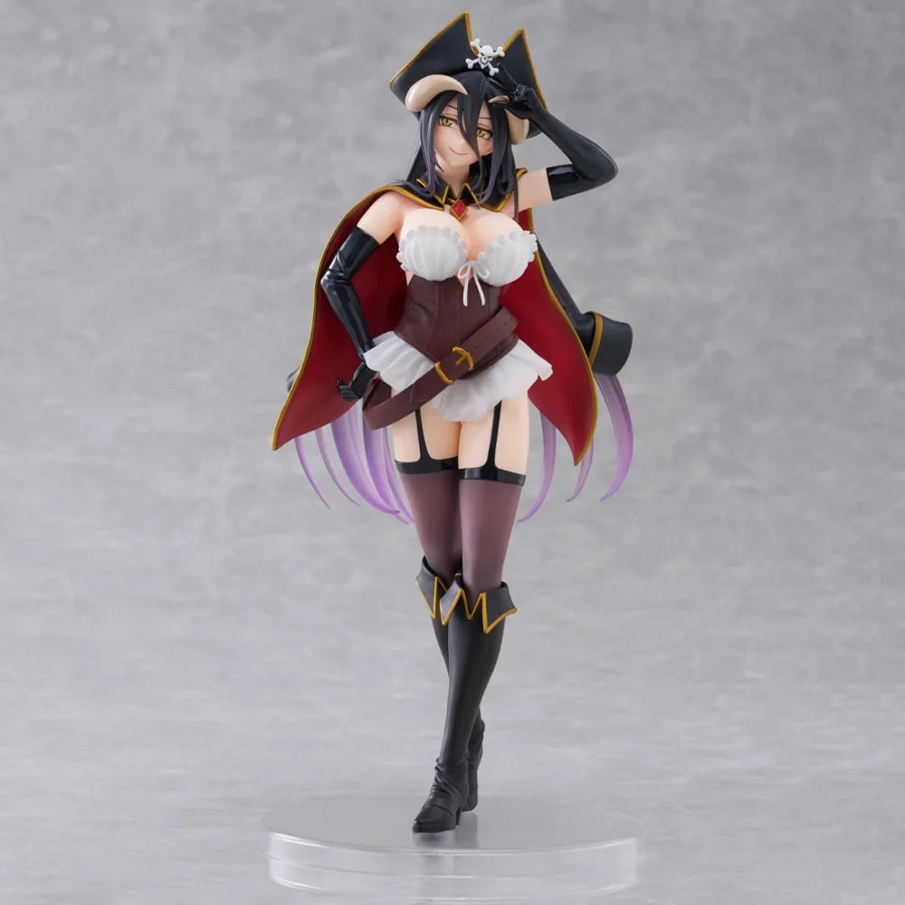 In Stock TAITO Original Genuine Overlord Albedo Kaizoku Ver. 18cm Sexy Anime Girl Collections Model Toys Coreful Figure Gift
