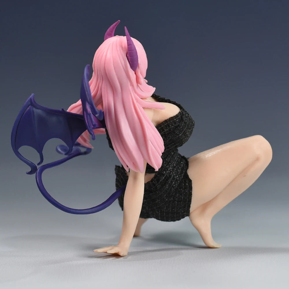 14cm Japanese Anime Figure Succubus Gakuen Nem Figure Lilim Sexy Girl PVC Action Figure Collectible Model Toys Gift