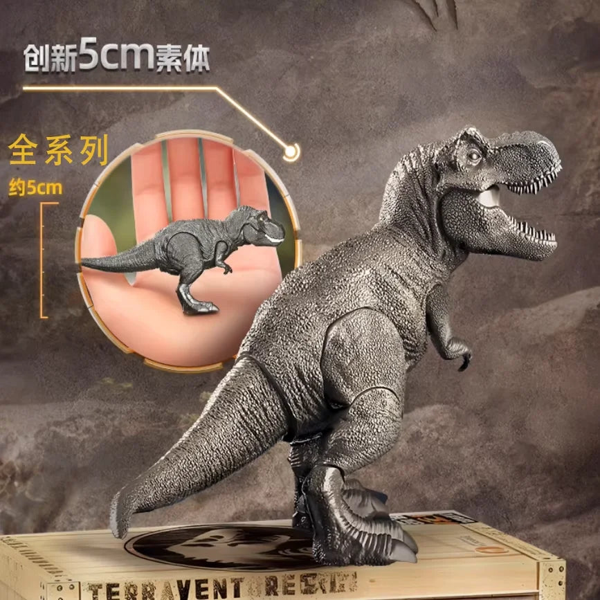 Original Blokees Jurassic World Terraventure Series Vol.1 Blind Box Action Figures Tyrannosaurus Peripheral Collection Boy Gift