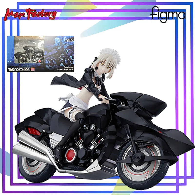 Max Original Figma Series《Rider/Artoria Pendragon [Alter]》Anime Action Figure Assembly Model Toys Collectible Model Ornaments