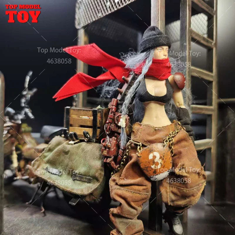 1/12 Scarf Wire Shaped Mech Ribbon Clothes Accessories Model Fit 6'' Female Male Soldier Action Figure Body Dolls Toys In Stock