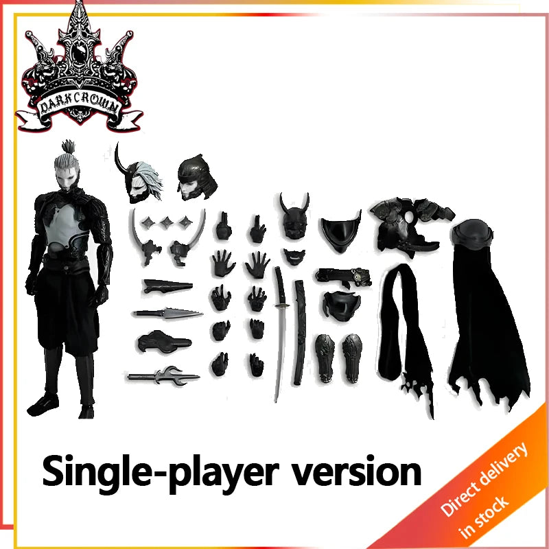 Darkcrowntoys Original God Hunter Saints of The Underworld Yingzang "Burning Soul" Action Joint Mobility Figure Model Toys Gifts