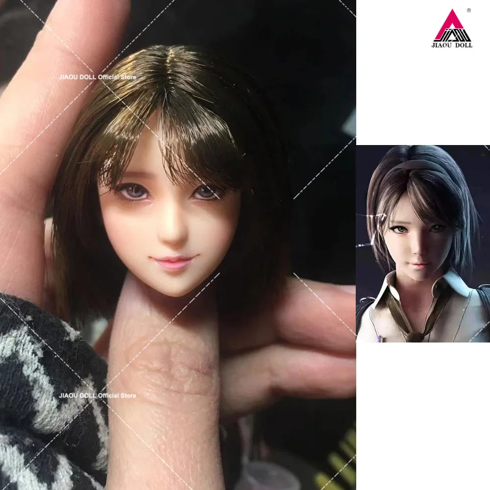 Customized Obitsu 1/6 Scale Beauty Gir Head Sculpt Fit 12'' Female Soldier PH UD LD Action Figure Body Dolls Toy