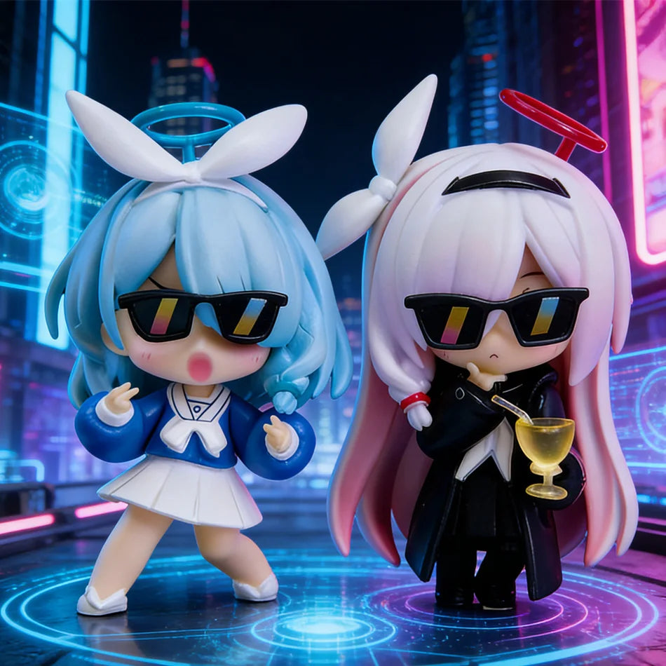 8cm Anime Blue Archive Figurine Model Action Figures PVC Birthday Toy Gifts Model