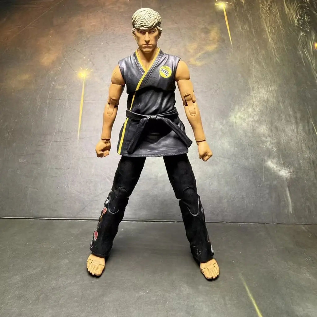 15cm Cartoon The Karate Kid action figure joint Doll hard PVC kids collection DST johny model toy