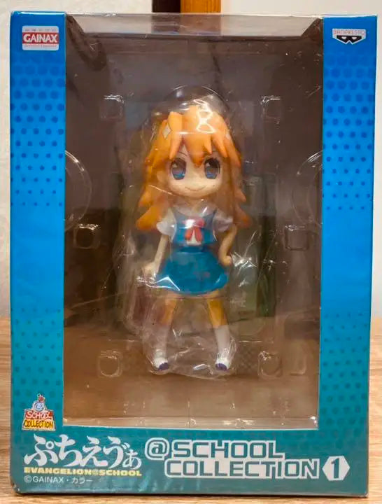 In Stock Authentic Bandai Spirits Japan New Theatrical Edition School Series Figure - Rei Ayanami & Asuka Langley Soryu