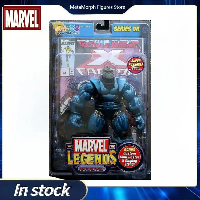 Original MARVE LEGENDS THE FALL OF THE MUTANTS APOCALYPSE Anime Figure Toy Collection Model