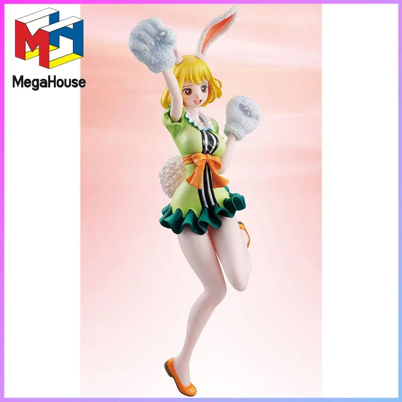 MEGAHOUSE Portrait.Of.Pirates ONE PIECE Limited Edition Carrot PVC Pre-Painted Figure with Interchangeable Parts original Kawaii