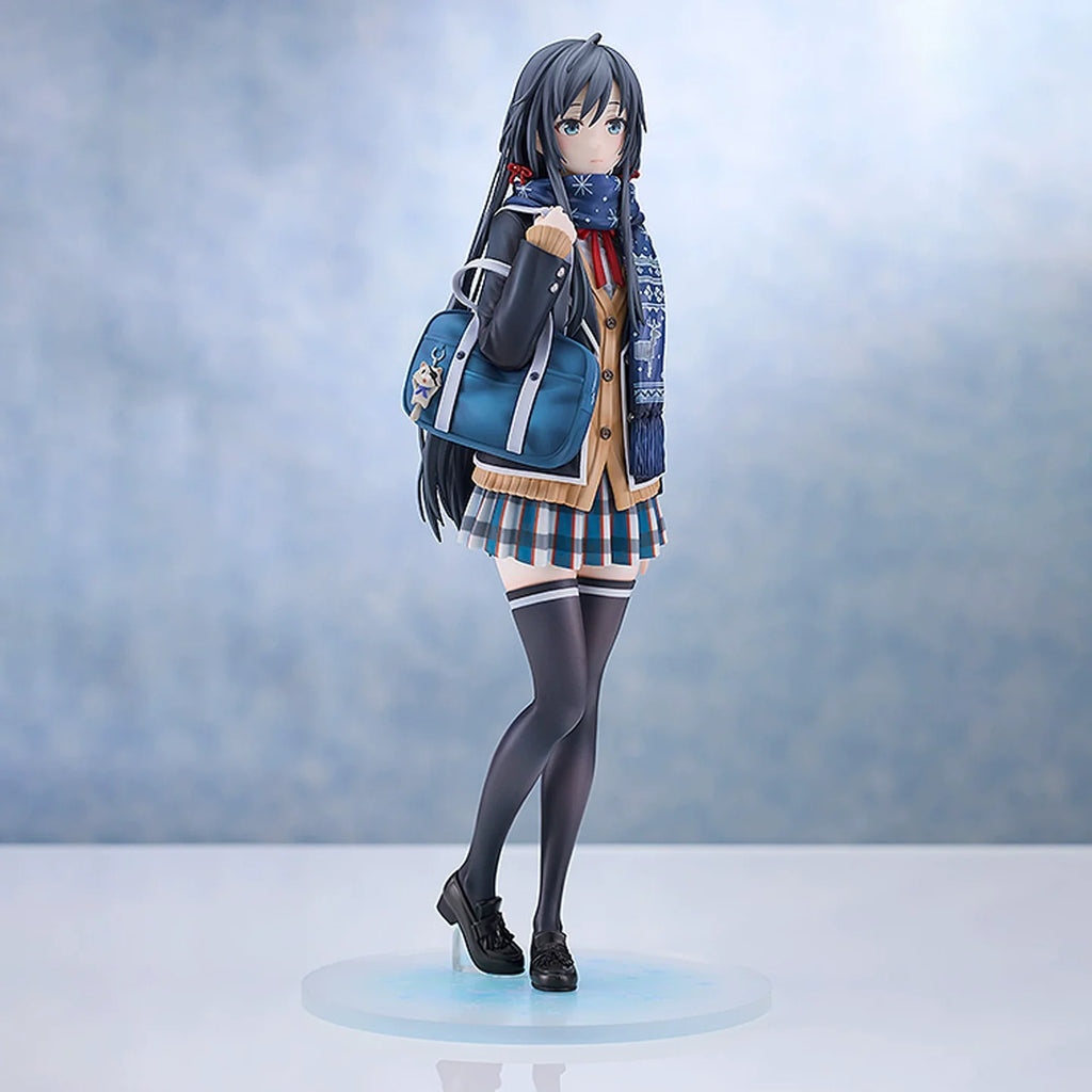 Love Story Scarf Yukino Anime Action Figure Standing Pose Car Decoration Kimono School Uniform Bishoujo Model Toy Festival Gifts