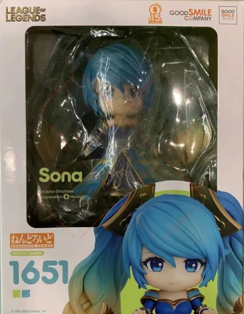 In Stock [72 Hours Shipping]GSC League of Legends Action Figure Ezreal Jinx Kaisa Clay Toy Collectible Gift