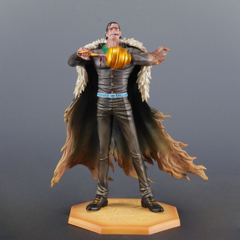 29 см/11,42 инча Аниме One Piece фигурка сър крокодил екшън фигурки PVC статуя настолен орнамент колекция модел играчки подаръци