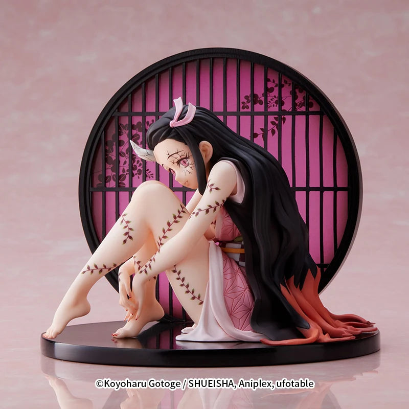 100% Original Aniplex Demon Slayer Kamado Nezuko Oni Ver. Anime Figure Action Model Collectible Figurals Brinquedos Toys Gifts