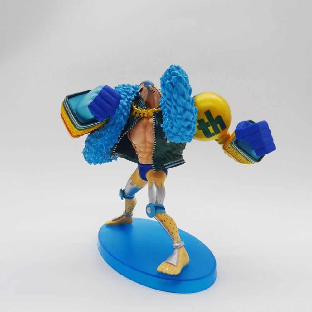 16CM Anime One Piece Franky Figuarts ZERO One Piece 20th Anniversary ver Model Toy Gift Collection Action Figure PVC
