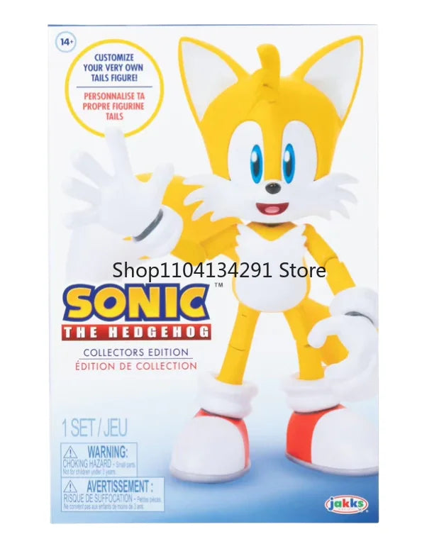 Original JAKKS Sonic The Hedgehog 5-inch Articulated Action Figure Collectible - Rare Birthday Gift for Kids