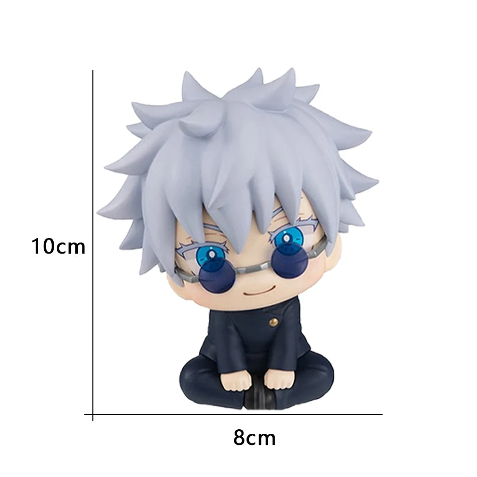 !Cute Anime Jujutsu Kaisen Fushiguro Toji, Gojo Satoru, Geto Suguru Q Version Action Figure Doll Statue 10cm PVC Model Toys