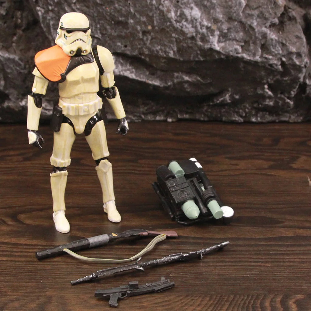 Star Wars Stormtrooper Sandtrooper Jedha Patrol Shock Death 212th Airborne Trooper Phasma 6" Action Figure Clone Toys Doll Model
