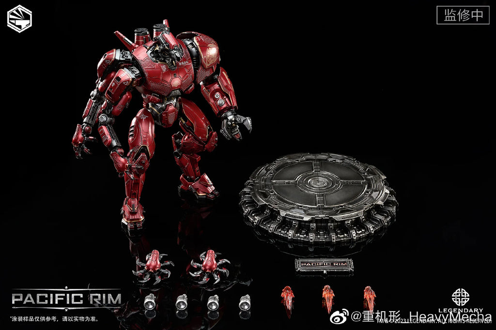In stock InfinityStudio Heavymecha Gipsy Danger Crimson Typhoon Alloy Action Figures Toy Gift Collection【Send within 24 hours】