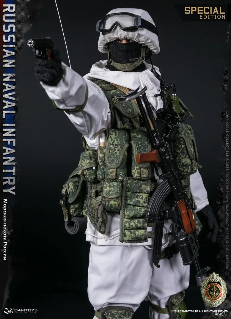 【MT】DAMTOYS NO.78070S RUSSIAN NAVAL INFANTRY 1/6 Action Figure Model Toys