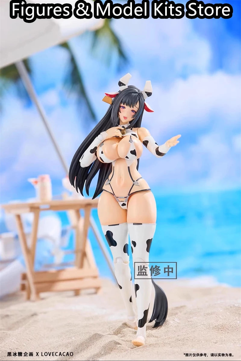 【Pre-Sale】 Black Candy Project Milky White Milk Cow Girl 1/12 Action Model Collectible Figure Toys