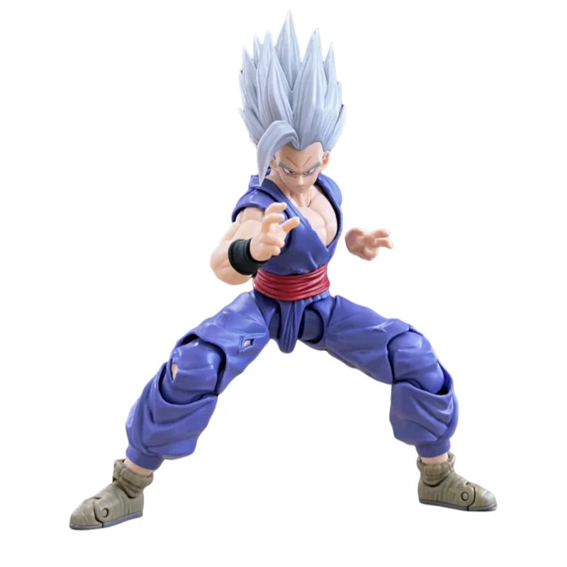 New Shf Dragon Ball Son Gohan Beast Action Figure Pvc Collection Dolls Anime 17cm Super Saiyan Gohan Figurine Desktop Toys Gifts