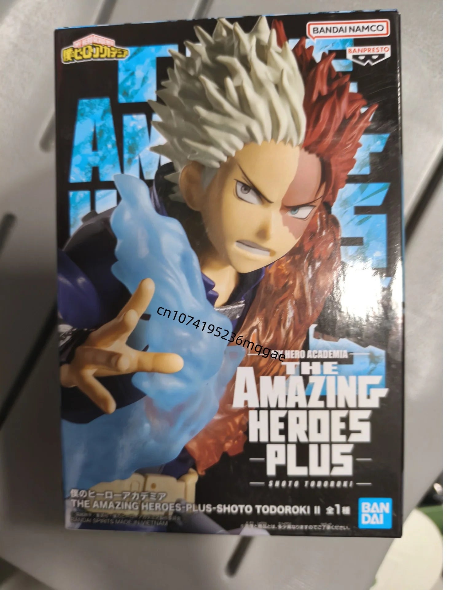 In Stock Bandai My Hero Academia The Amazing Heroes Plus Bakugou Katsuki Todoroki Shouto Midoriya Izuku Figures Model Ornaments