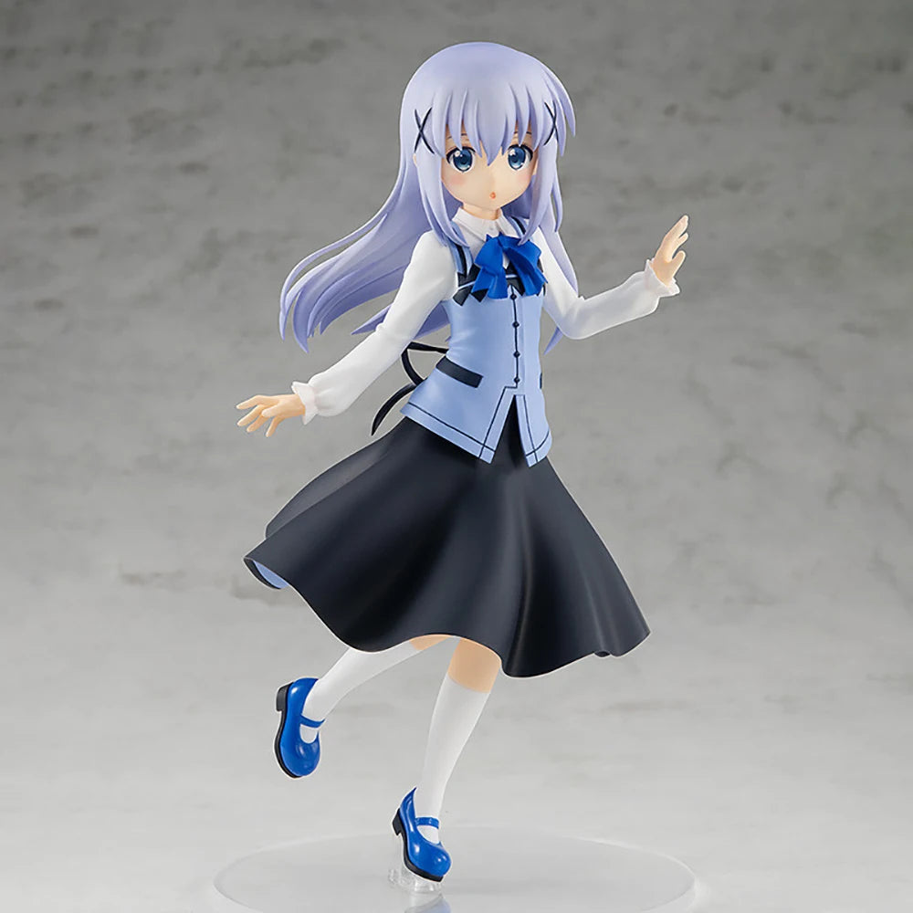 100% Original in Stock Good Smile Company Pop Up Parade Gochuumon Wa Usagi Desu Ka? Bloom Kafuu Chino Garage Kit Birthday Gift